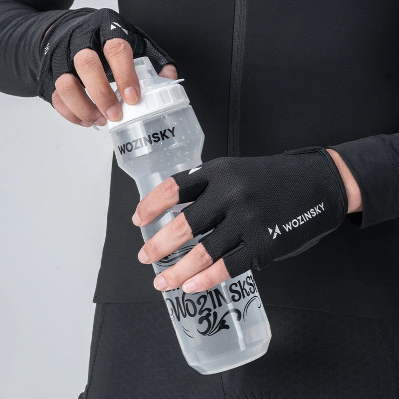 Wozinsky WRR-01XL Cycling Gloves Size - Black fekete kesztyű -198888