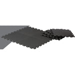 Pure 2 Improve PUZZLE MAT FOR FITNESS EQUIPMENT 8 PCS .9 CM BLACK fekete mats, puzzle, training equipment