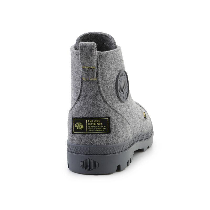 Palladium Pampa Hi Merino shoes 74377-027-M Gray Cipő