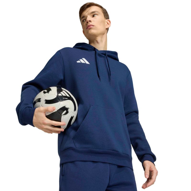 Men's adidas Entrada 26 Hoody navy blue JZ6583 sötétkék kapucnis pulóver