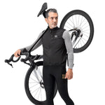 Rockbros MJ012 thermal vest size XL - black fekete vests