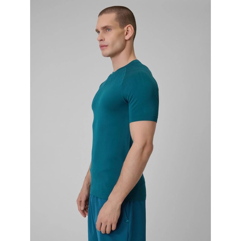Men's seamless slim training shirt 4F