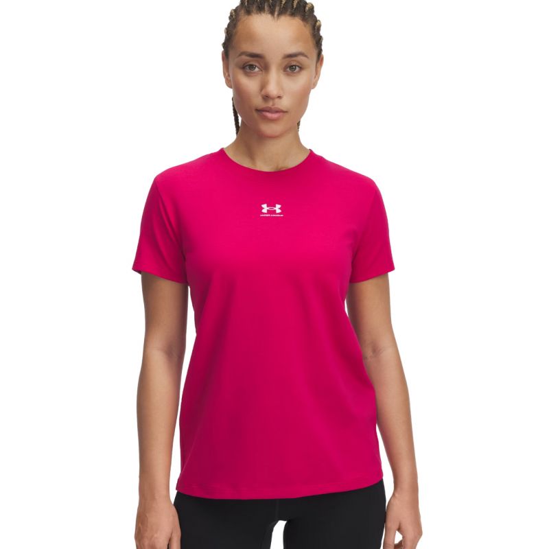 Under Armour Rival Core SS W 1383648 681 T-Shirt Póló