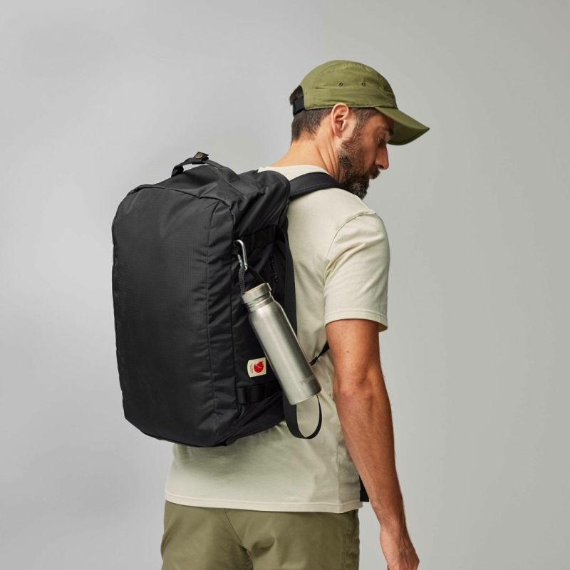 Fjällräven High Coast Duffel 36 sports bag 36 l Polyamide fekete kiegészítő 523180