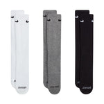 Nike Everyday Plus Cushioned Socks 3 Pairs White, Gray, Black SX6888 964 Ruházat