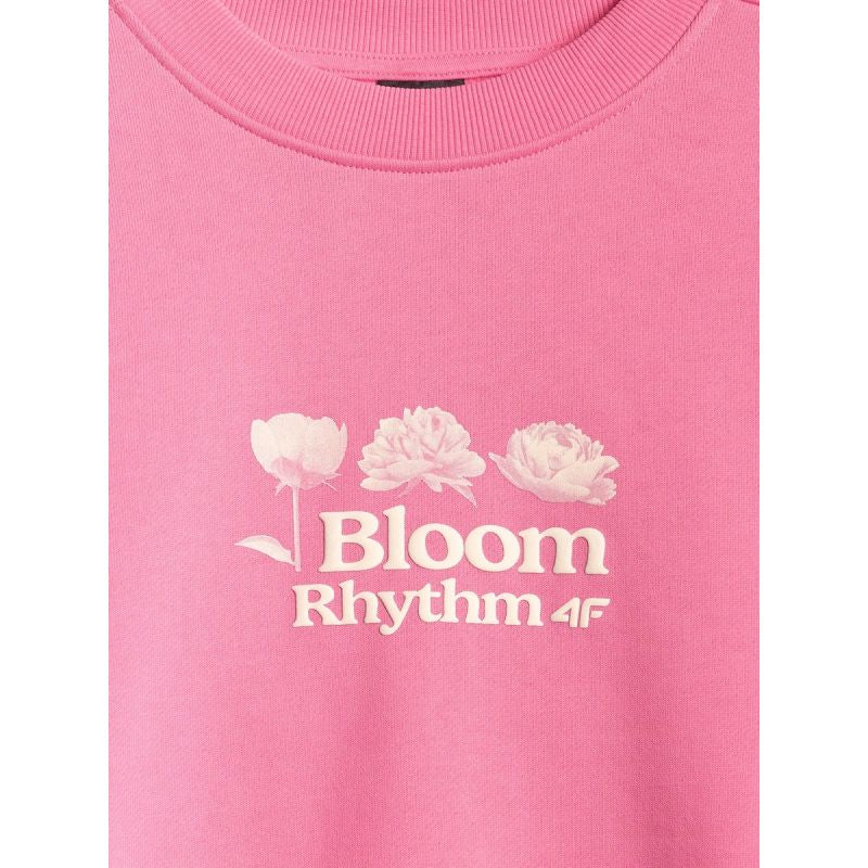 Women's loose sweatshirt without hood 4F