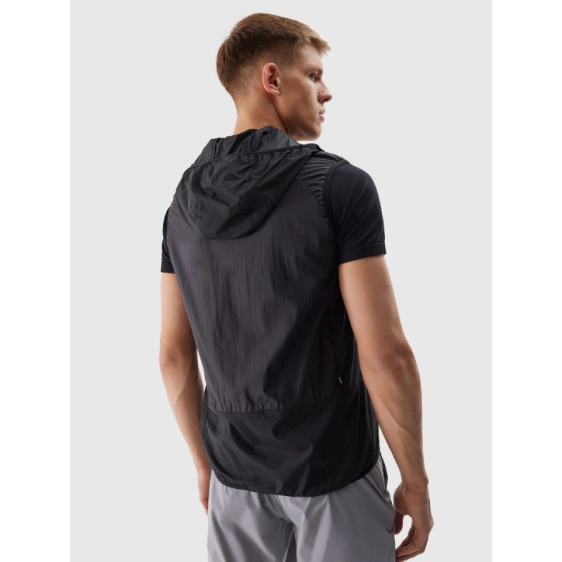 Men's down trekking vest with Primaloft active filling 4F 4FWSS24TVJAM096-24S 3xl mellény