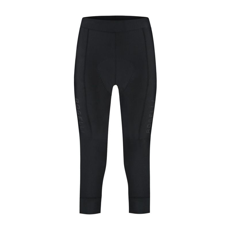 Rogelli women's 3/4 cycling, black, fekete női kerékpáros nadrág SIRC2200008.000.M