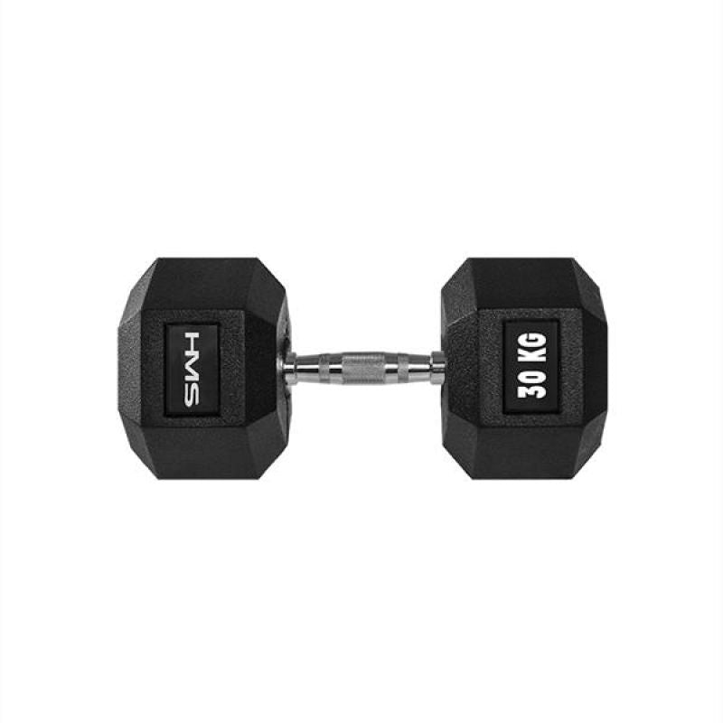 HMS HEX PRO 30 kg dumbbell szürke póló 17-66-123
