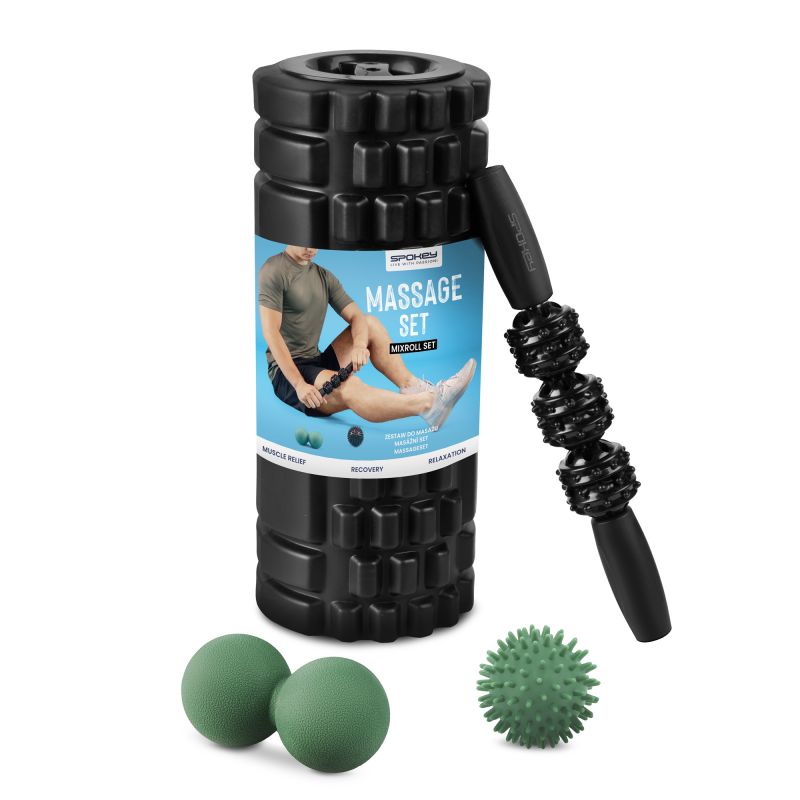 Spokey Massage roller with accessories Mixroll Set SPK-944203 Edzőfelszerelés