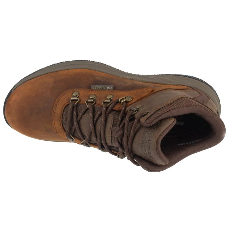 Skechers Slip-Ins: Meroe – Pikeman Brown, barna utcai cipő 205285-BRN