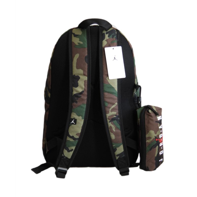 AIR Jordan School Pencil Case Backpack Camo + Pencil Case - uniwersalny pencil cases, backpacks