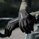 Rockbros cycling gloves spring/summer/autumn, full, size: XXL - black czarny \ xxl kesztyű
