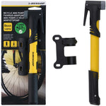 Dunlop MINI BIKE PUMP (8bar) YELLOW sárga pumpa GSP-434315