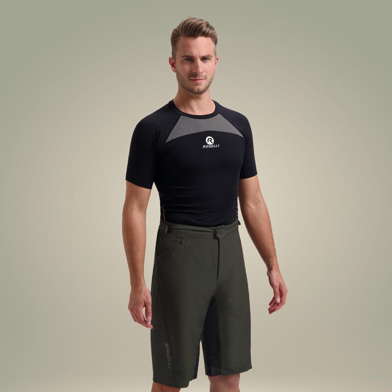 Rogelli MTB ADVNTR cycling bermuda green 3XL zöld short