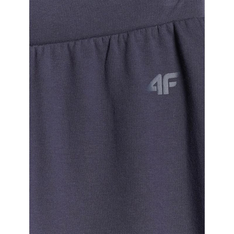 Girls' sweatpants with flared legs 4F