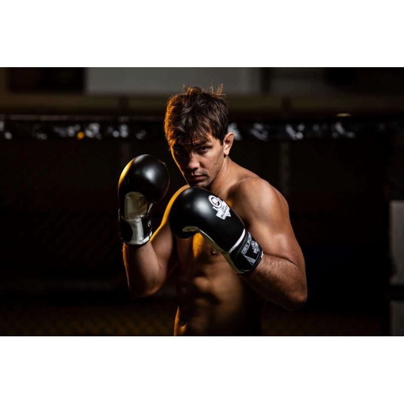 DBX Bushido 10oz Boxing Gloves - Classic White - Origin Series fehér kesztyű