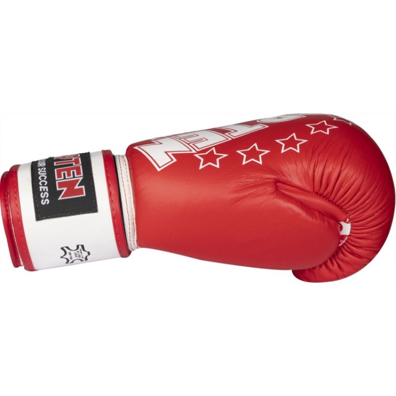 TOP TEN RTT-10 SUPERFIGHT 3000 STARS Boxing Gloves (WAKO APPROVED new) 10 oz+czerwony kesztyű