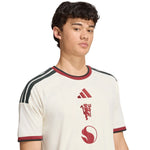 Adidas Men's Manchester United 26/27 Third Jersey Beige bézs póló KA6876