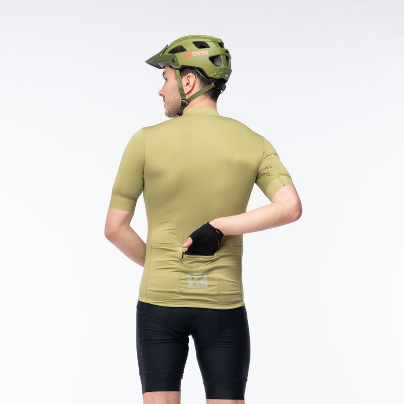 Radvik Skuli Gts Cycling Jersey zöld póló