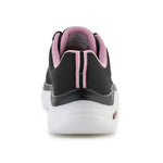 Skechers Go Walk Hyper Burst Space Insight Black/Pink 124578-Bkpk rózsaszín utcai cipő