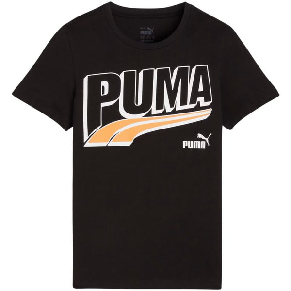 Puma ESS+ MID 90s Graphic Tee Jr 680294 01 Póló
