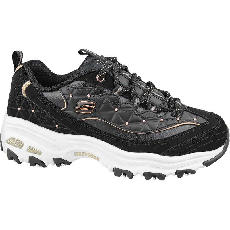 Skechers D'Lites W 13087-BKRG shoes Utcai cipő