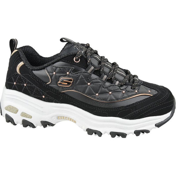 Skechers D'Lites W 13087-BKRG shoes Utcai cipő