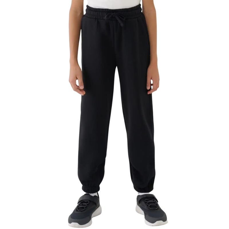4f Girls' trousers CAS F1509 deep black 4FJWMM00TTROF1509 20S Ruházat