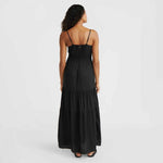 O'Neill Quorra Maxi Dress W fekete dresses