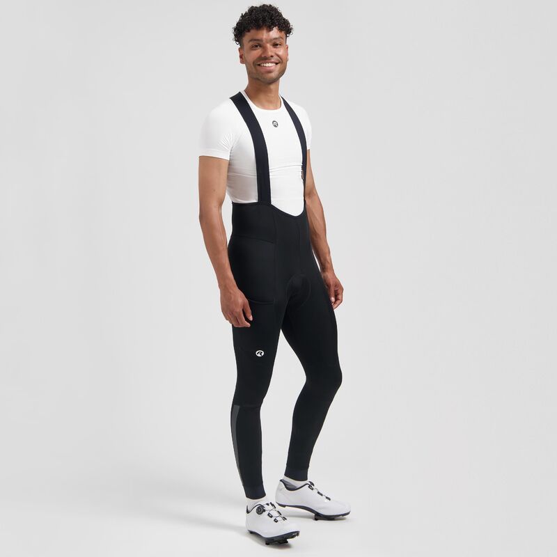 Rogelli DISTANCE II cycling black 3XL fekete nadrág