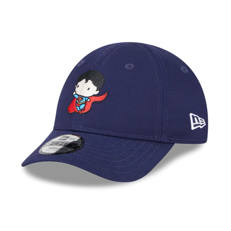 New Era 9FORTY Character Toddlers DC Superman Navy Cap - toddler baseball sapka