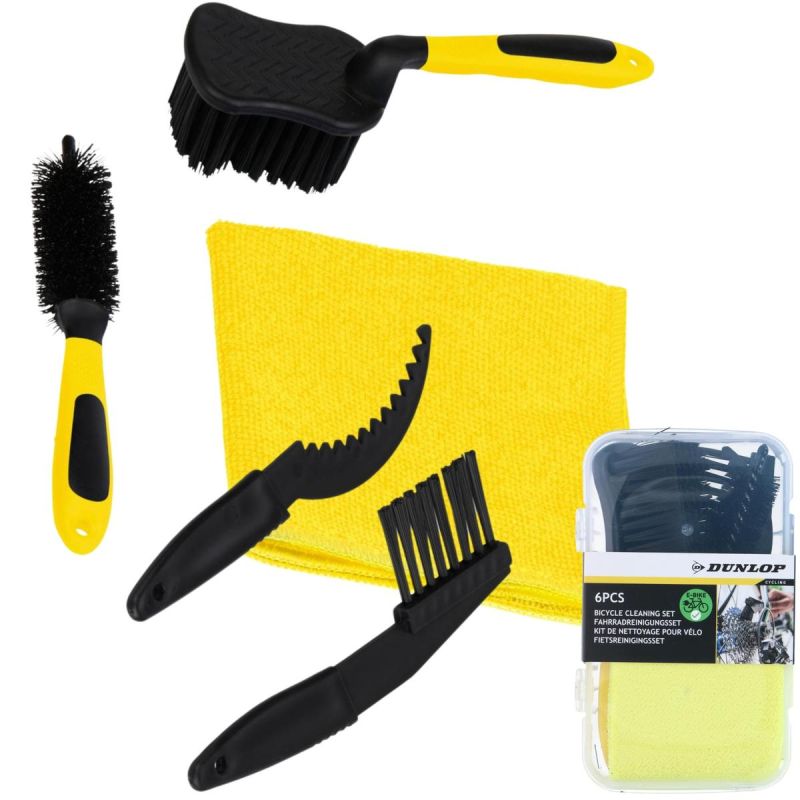 Dunlop 5-Piece Bike Cleaning Kit fekete készlet GSP-434742