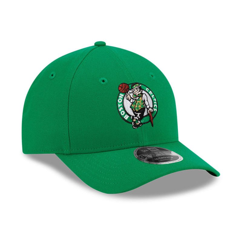 New Era 9FORTY Boston Celtics NBA Team M-Crown Green Snapback Cap - uniwersalny baseball sapka