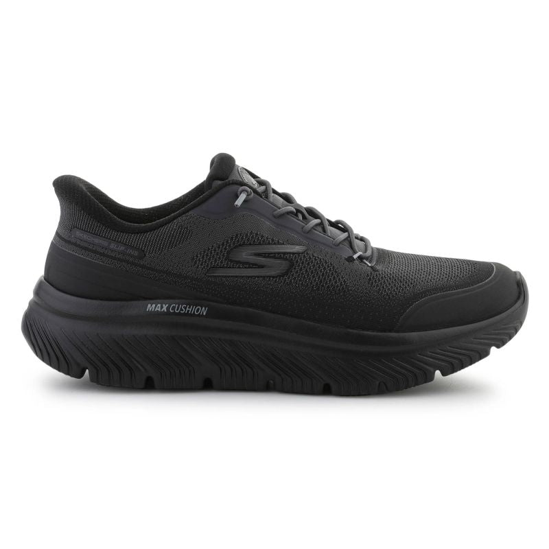 Skechers Slip-ins Go Walk Max Cushioning Hyper Burst Zoltar 217128-BBK Black fekete utcai cipő