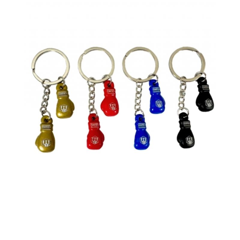 MASTERS FIGHT EQUIPMENT Metal glove keychain BRM-SMFE-2 fekete kesztyű 13077-02