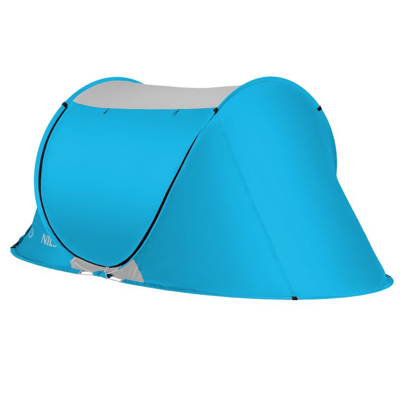 Nc3043 Blue Nils Self-Putting Beach Tent kék hátizsák