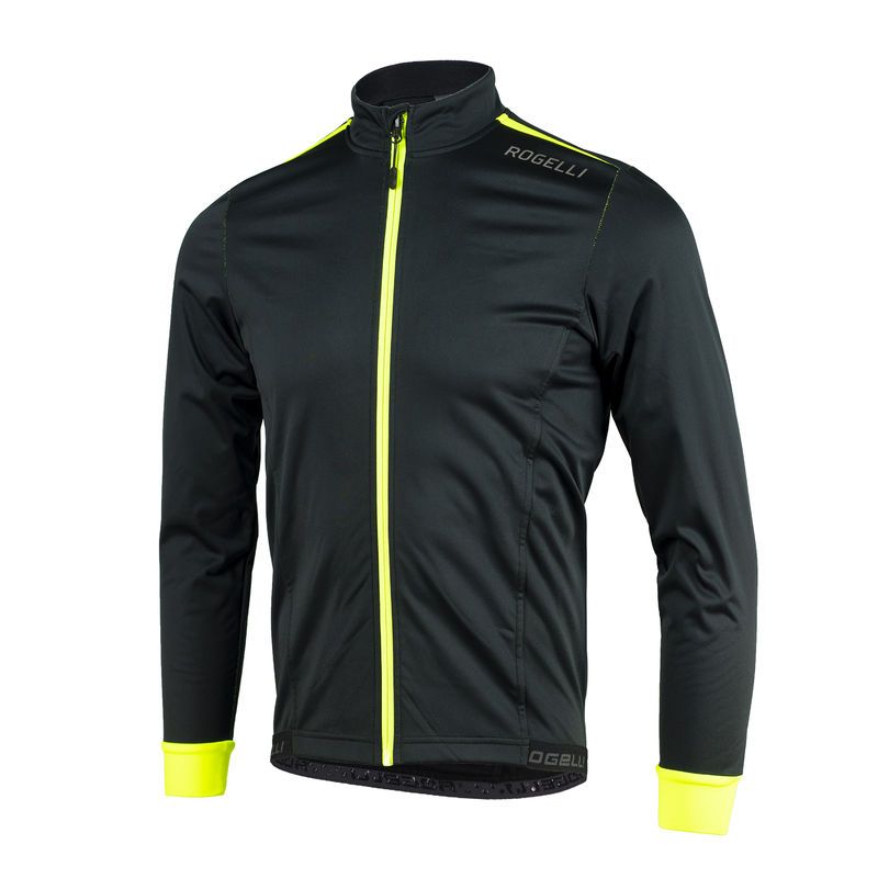 Rogelli PESARO 2.0 black/fluorescent 2XL fekete dzseki