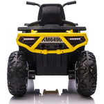 Enero Battery-Powered Quad Car Trapper Yellow sárga toys