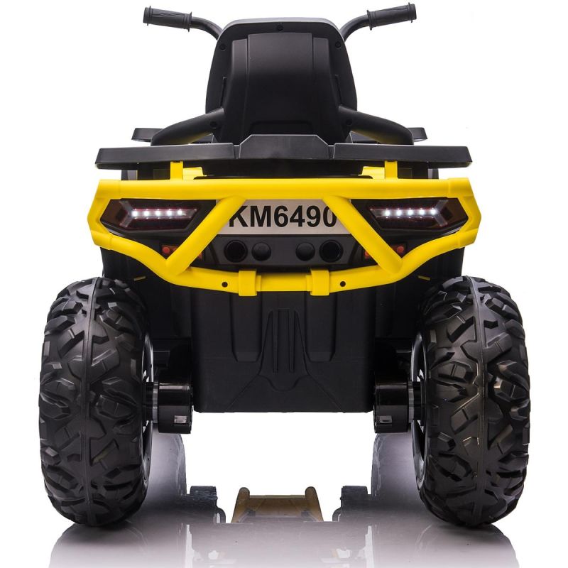 Enero Battery-Powered Quad Car Trapper Yellow sárga toys