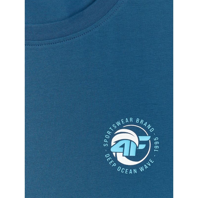 4F Men's regular sleeveless T-shirt with print póló