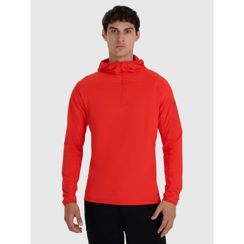 Men's quick-drying trekking sweatshirt 4F 4FWAW25TFSWM590-62S