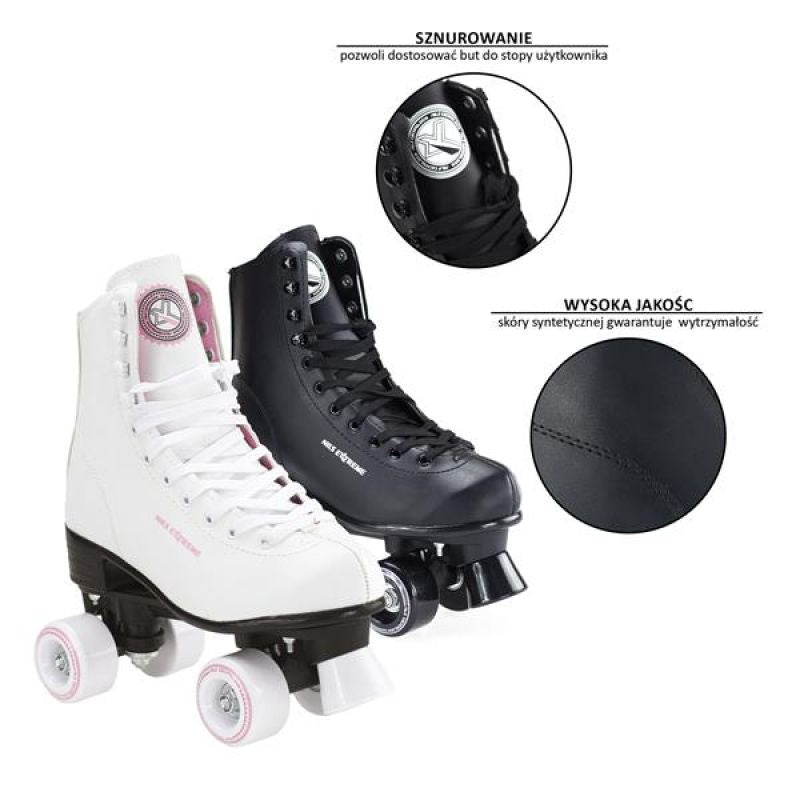 Nils Extreme Roller Skates Black Size