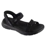 Skechers Slip-Ins: Go Walk Flex Sandal - Illuminate Black Size fekete utcai cipő 141481-BBK