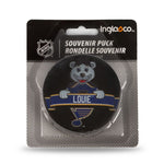 Inny Inglasco NHL Mascot Hockey Puck 510AN001901 Edzőfelszerelés fekete