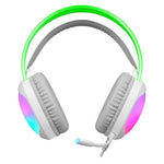 Defender Eclipse RGB Headphones with Microphone White