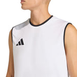 Adidas Men's Entrada 26 Sleeveless Jersey White fehér póló