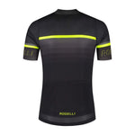Rogelli HERO II T-shirt Black-Fluorescent 5XL fekete póló