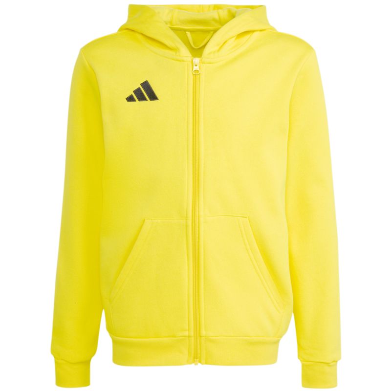 Adidas Entrada 26 Full Zip Hoodie Yellow sárga pulóver