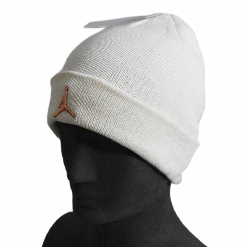 AIR Jordan Cuffed Beanie White - uniwersalny hats